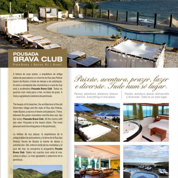 Brava Club magazine ad