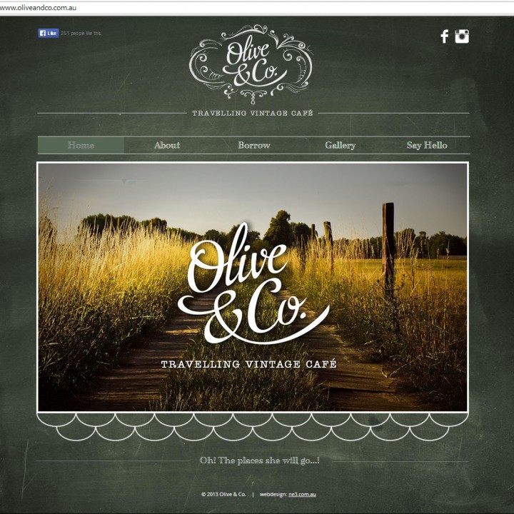Olive & Co. website