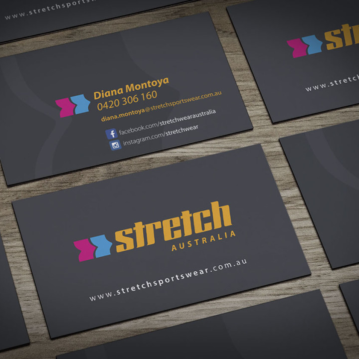 Stretch Australia business cards