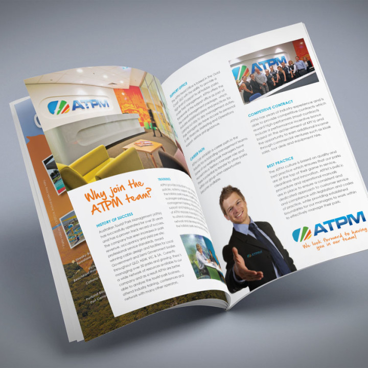 ATPM staff corporate brochure